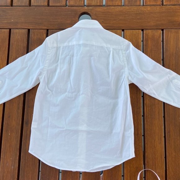 Crewcuts Kids White Dress Shirt in Size 4/5 EUC - Picture 6 of 11